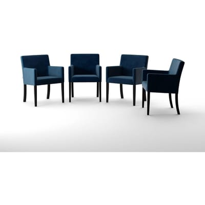 Set van 4 eetkamerstoelen Escape velvet | NADUVI Collection