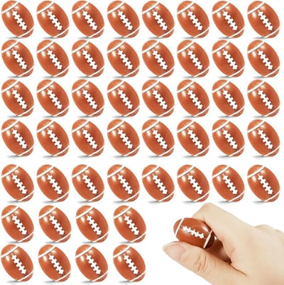 50 Stuks Mini Hars Voetballen voor Feestdecoratie en Cadeaus