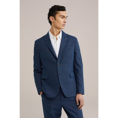 We Fashion Blazer Dark Blue Größe: 46 | Blazer Outlet | Herren | Blau