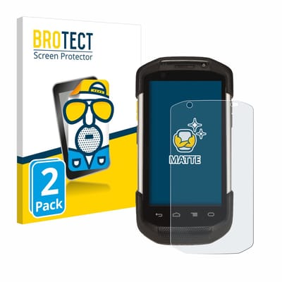 BROTECT - Screenprotector voor Zebra TC77/ TC75/ TC75x/ TC72/ TC70 - Folie Beschermfolie matte 2 Stuks