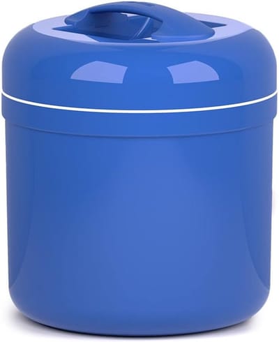 Voedselcontainer - Opslagbox - Maaltijden Meenemen - Houdt warm/koud - 4 Liter - Blauw