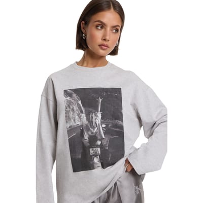 Alix the Label Ladies knitted photo longsleeve t-shirt