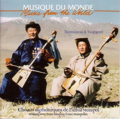 Dashdorj Tserendavaa, Tserendavaagiin Tsogtgerel - Chants Diphoniques De L'Altaï Mongol (2 CD)