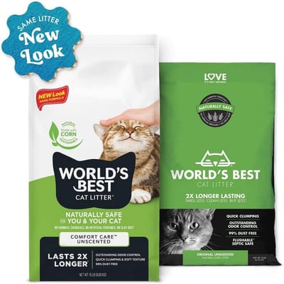 Kattenbakvulling 12,7 kg - Ongescented Klontering voor Meerdere Katten