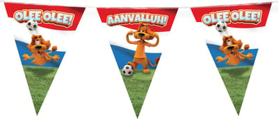 Paperdreams - Loekie de Leeuw - Vlaggenlijn Rood-Wit-Blauw - WK voetbal 2026 - WK voetbal versiering - WK voetbal outfit - Nederland WK
