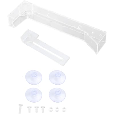 Mini Acryl Vis Garnalen Voer Gezonken Voeder Korrels Dieet Voerbuis Accessoire voor Aquarium white