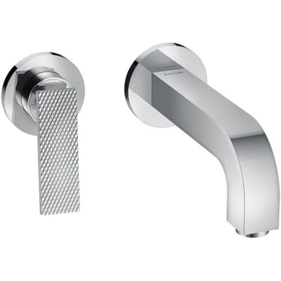 AXOR Citterio UP water-towel mixer with lever handle, rosettes and drainage gar. 39181000