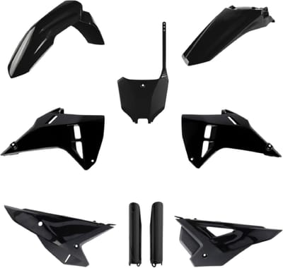 Kunststof Set - Motor Onderdelen - Motor Opknappen - Origineel Ontwerp - 25 inch - Zwart