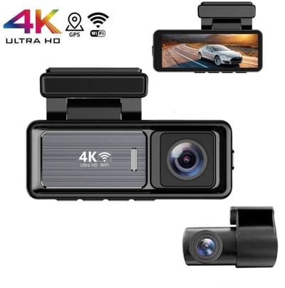 Driveeye Dashcam 4K met WIFI - GPS - Botsdetectie