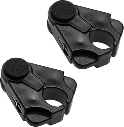 Stokkikker kruk houder - 2 stuks - Hulpstuk voor wandelstok - Wandelstokhouder - Wandelstok - Stokhouder - Krukhouder - de meeste wandelaars - universele krukken stokbeugel - Comforthulpmiddelen