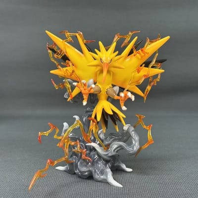 Nieuw op voorraad Anime Pokemon Figuur Zapdos Actiefiguren Figuur Standbeeld Poppen Set Bureau Decoratie Speelgoed Kinder Verjaardagscadeaus yellow