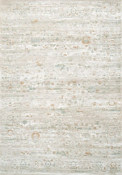 Wasbaar Binnen & Buiten Vloerkleed - 140 x 200 cm - Louis De Poortere Ushak Yenikapi Light - Laagpolig Tapijt - Gerecycled PET - Made in Belgium - Circulair