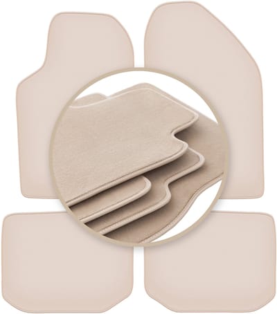 PREMIUM beige matten voor: Alfa Romeo 164 sedan 1988-1997