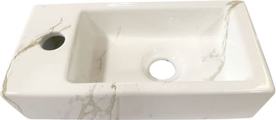 Sanifun wastafel Correa 360 x 180 x 90 L