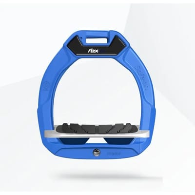 Veiligheidsbeugels voor paardrijden Hellend Grip Blauw/Grijs/Marine kind Flex-On Safe-On