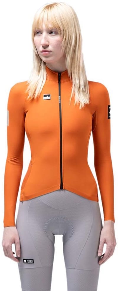 Gobik Pacer Solid 2.0 Trui Met Lange Mouwen Oranje S Vrouw