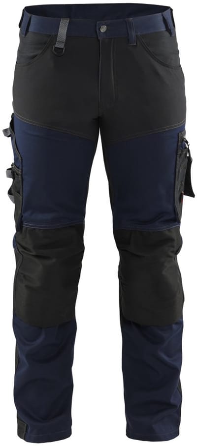 Blaklader 1799-1860 Werkbroek met Stretch - Donker marineblauw/Zwart - C146