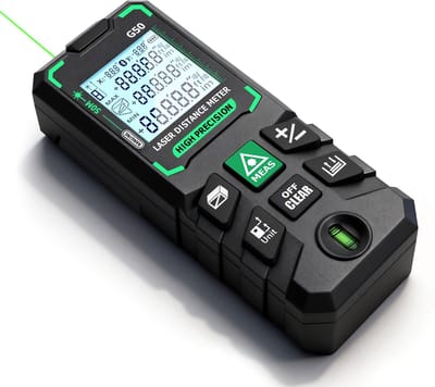 Dailygoods- Afstandsmeter Digitale Gradenboog 50 m - Multifunctioneel - Afstandsmeter Digitaal - Afstandsmeter Laser - Precisie - Gebruiksvriendelijk
