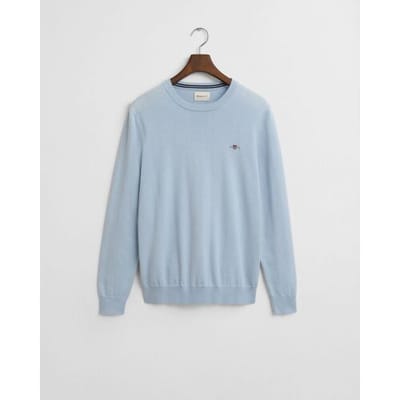 Ronde hals katoen pullover Gant Classic