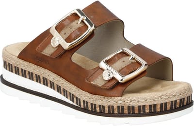 RIEKER V7955-24 Slipper bruin maat 36