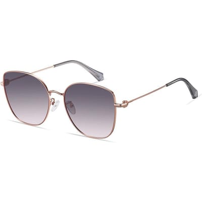 Gepolariseerde Zonnebril Ins Wind Luxe Zonnebril Trend Vizier TAC HD Damesbril