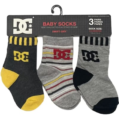 Baby sokken DC Shoes 83726T (x3)