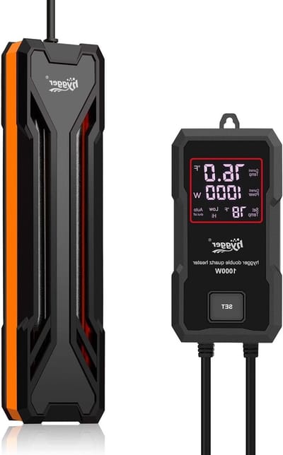 Aquariumverwarming met LED-display, Digitale Temperatuurregeling en 1000W Duikverwarming voor Optimale Watertemperatuur