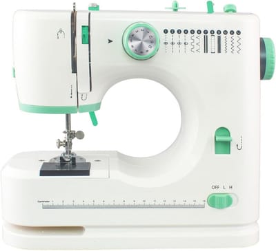 Elektrische huishoudnaaimachine voor beginners - 12 steekfuncties - EU-stekker