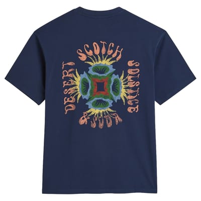 T-shirt Scotch &amp; Soda Scotch Soda T-Shirt Backprint Navy