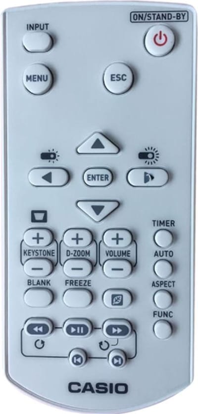 Casio YT-141 compatibele Beamer Afstandsbediening