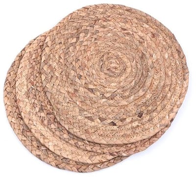 Allecto - Geweven Placemats - Natuurlijke Waterhyacint - Handgemaakt