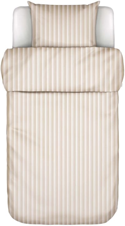 Marc O'Polo Steffe Dekbedovertrek Dark Sand - Eenpersoons – 140x200/220 cm