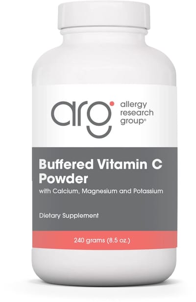Buffered Vitamin C Powder (240 g) - Allergy Research Group