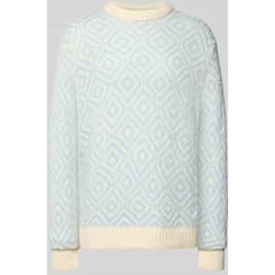 Relaxed fit gebreide pullover van wolmix model 'REMI'