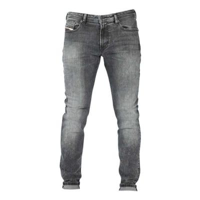 Diesel Heren 1979 Sleeker Faded Jeans (Grijs)