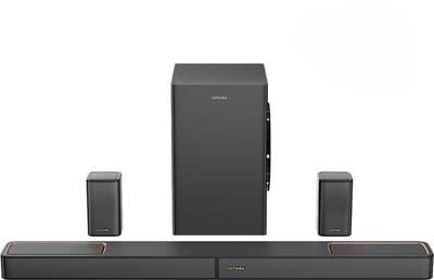ULTIMEA Skywave F40 Boom - 5.1.2 Dolby Atmos Soundbar met 6,5-inch Subwoofer geschikt voor TV - Zwart