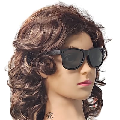 Fako Fashion - Zonnebril Classic Polarised - Polariserend - Gepolariseerd - Heren Zonnebril - Dames Zonnebril - Mat Zwart - Donkergroen