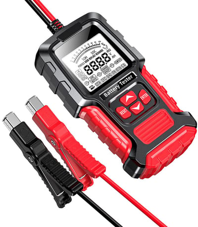 Accu Tester - 12V en 24V, 3~400AH, 40-2000CCA - Digitale Automobiel Accu Analysator - Inwendige Weerstand Tester
