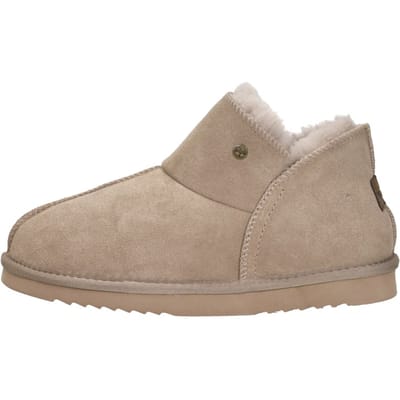 Warmbat Willow Suede Dames Sloffen - Taupe