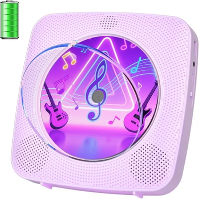 Draagbare Radio en CD Speler voor Kinderen met Bluetooth en USB Weergave
