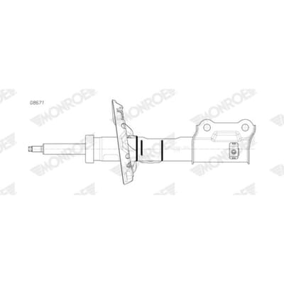 Schokdemper MONROE ORIGINAL (Gas Technology) MONROE G8671