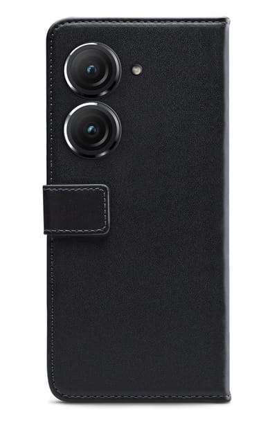 Mobilize Telefoonhoesje geschikt voor ASUS Zenfone 9 Hoesje | Mobilize Classic Gelly Wallet Bookcase Portemonnee | Pasjeshouder voor 2 Pasjes | Telefoonhoesje voor Pinpas / OV Kaart / Rijbewijs - Zwart
