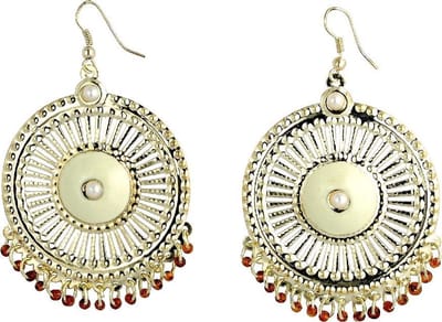 Behave - Oorhangers Romeins met parelkralen - Bohemian festivalstijl