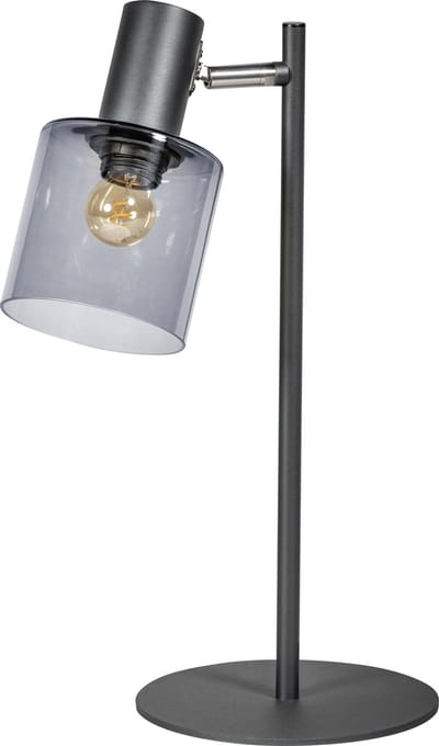 ETH Sledge Glass Tafellamp E27 Smoke Glas