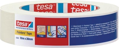 Tesa 4348 Schilderstape - Creme - 19mm x 50m
