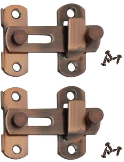 Dailygoods- Schuifdeurslot met Klikvergrendeling - 2-delige Latch