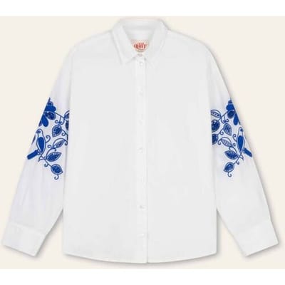 Oilily Balla Blouse- maat34 Bright Wit