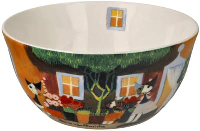 Goebel - Rosina Wachtmeister | Kom Una bellissima giornata | Schaal - 15cm - porselein - 2 stuks