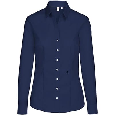 Damesblouse met lange mouwen Seidensticker Slim Fit 1/1 Kent