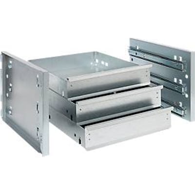 Schäfer Shop Genius EcoSchub ladeblok voor FS-schoonmaakmiddel- en materiaalkasten, 3 laden, B 445 x D 490 x H 300 mm